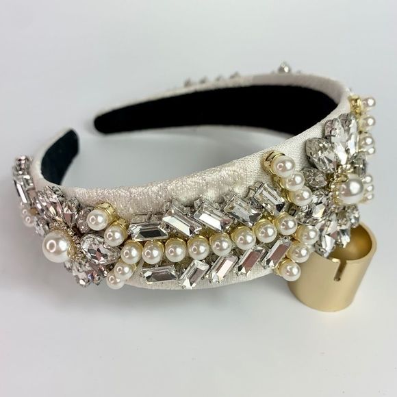 VICKY Spectacular Handmade Jacquard Rhinestone - Picture 2 of 4